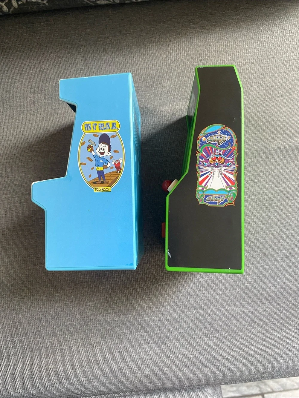 TWO Retro Handheld Arcade Game Consoles - Fix It Felix Jr. (Disney)& Galaga